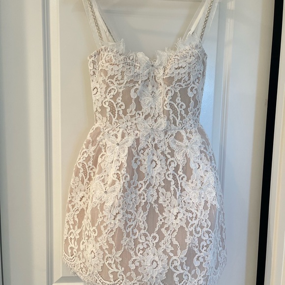 NEW BRONX AND BANCO Colette Lace Mini Dress - Picture 10 of 16